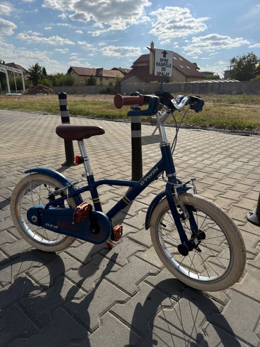 Bicicletă City 900 16'' albastru copii Aluminium
