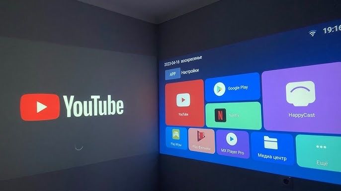 Аренда 4К проектора с экраном