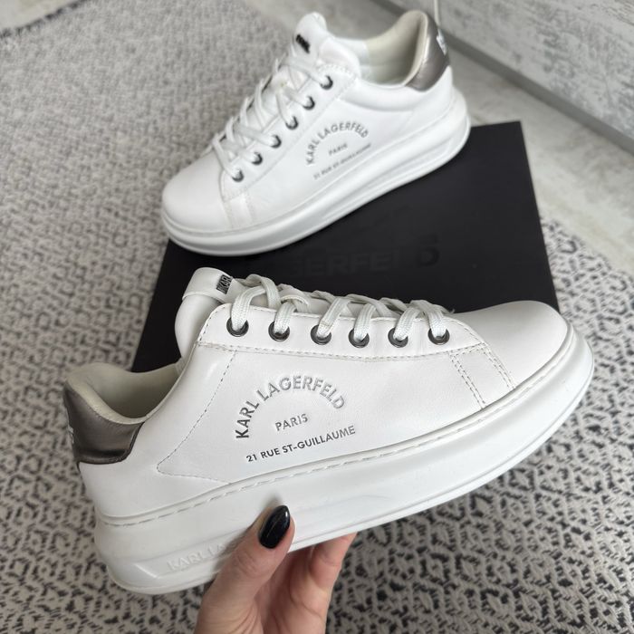 Karl Lagerfeld обувки от естествена кожа