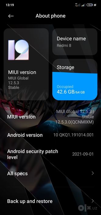Redmi 8 sotiladi holati ideal
