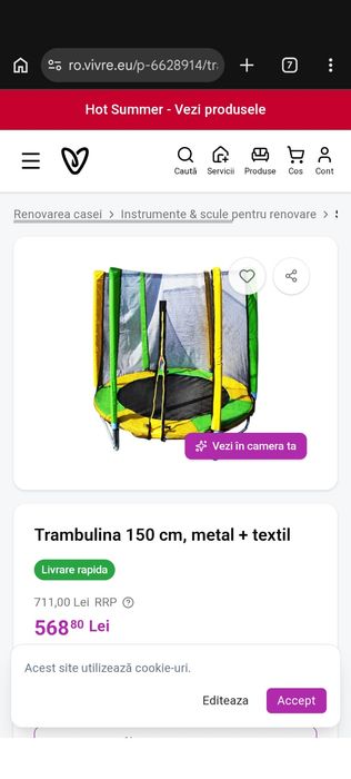 Trambulina copii