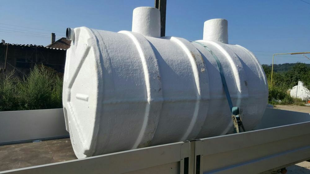 Fose septice ecologice, bazine din fibra de sticla transport la adresa