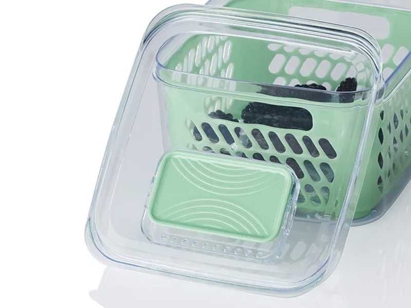 НОВИ!  Хладилни кутии за съхранение с капак и кошничка 5,5л/1.8л