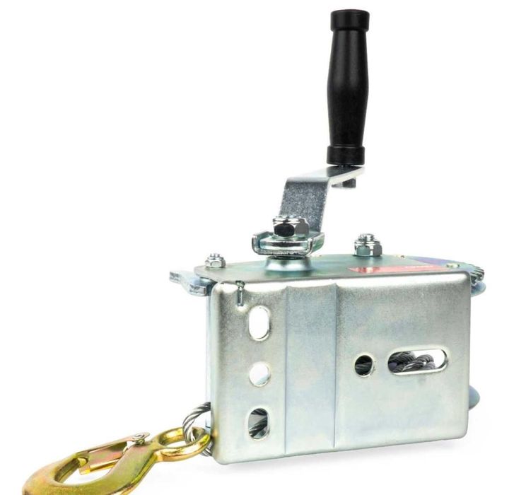 Troliu Manual 365 / 540 / 900 KG 2000Lbs Cablu Otel Carbon 10m