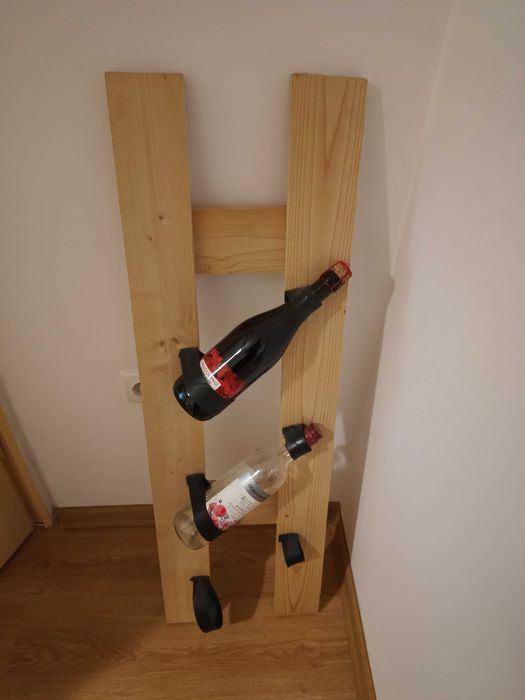 Дървена поставка за вино / бутилки