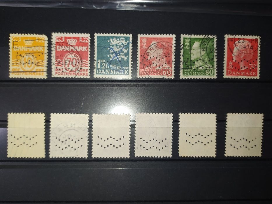 Перфини - пощенски марки !