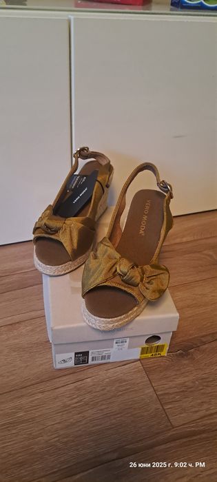 Нови сандали- еспадрили