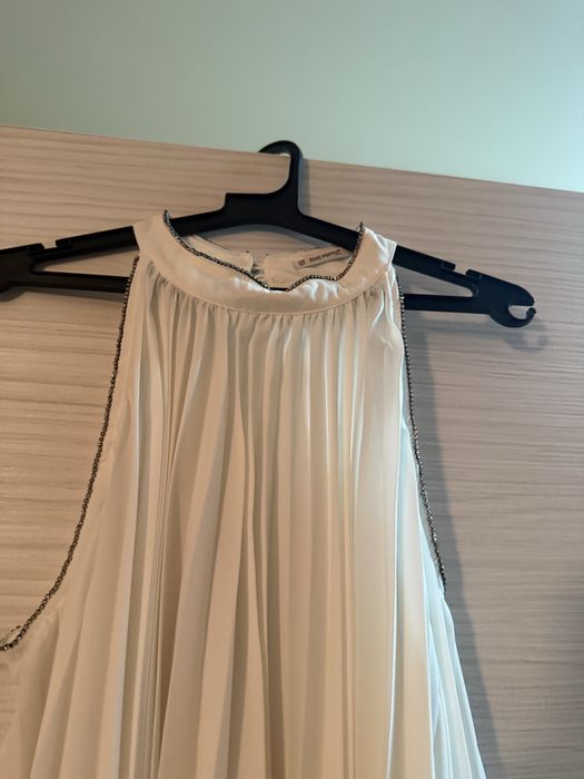 Официална блуза  плисе