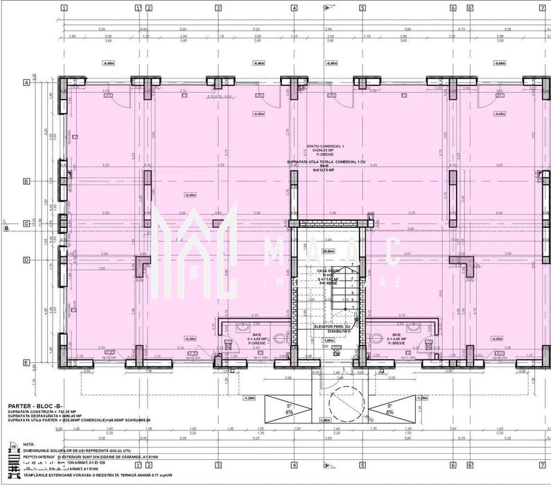 Spatiu Comercial I Open Space I 620mpu I Doamna Stanca