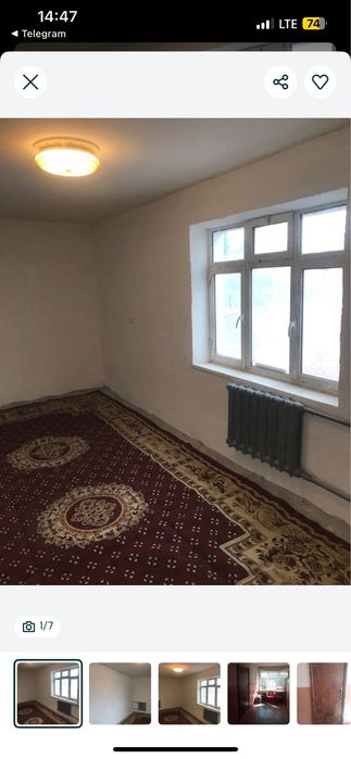 Бир хонали квартира Чинор метро