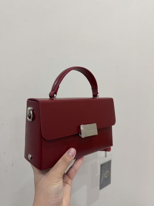 сумка кожаная с ре