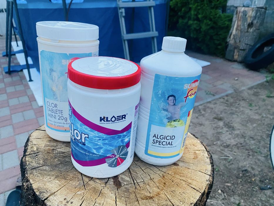 Solutii pentru tratarea apei din piscina