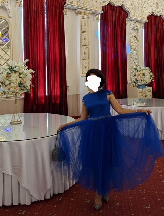 Платье вечернее, бальное, пачка, пышное