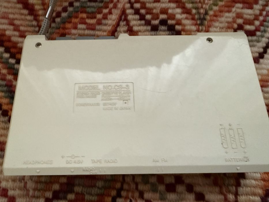 Уокмен walkman casette player Shinaon cs-3