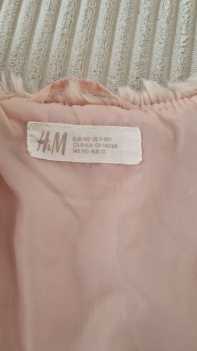 Детски розов елек H&M