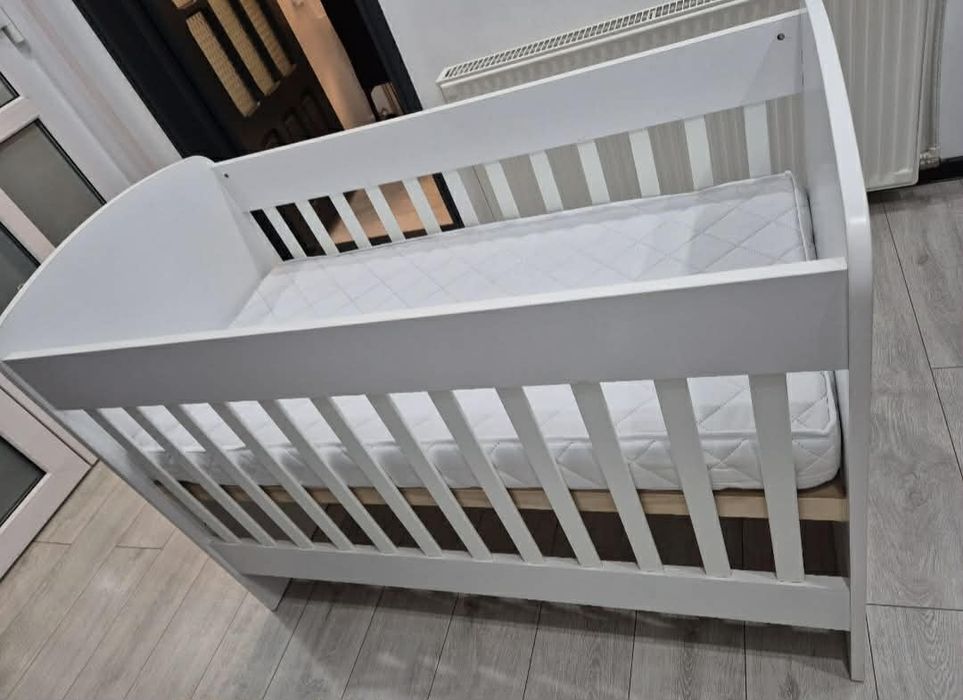 Pătuț copii cu saltea