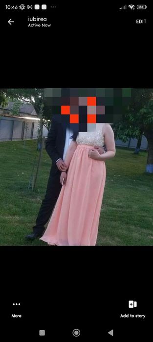 Rochie cu  spatele gol