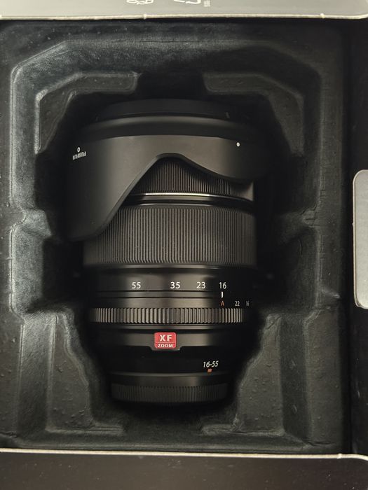 obiectiv fujifilm  16-55 f2.8, xmount  +filtru uv, impecabil