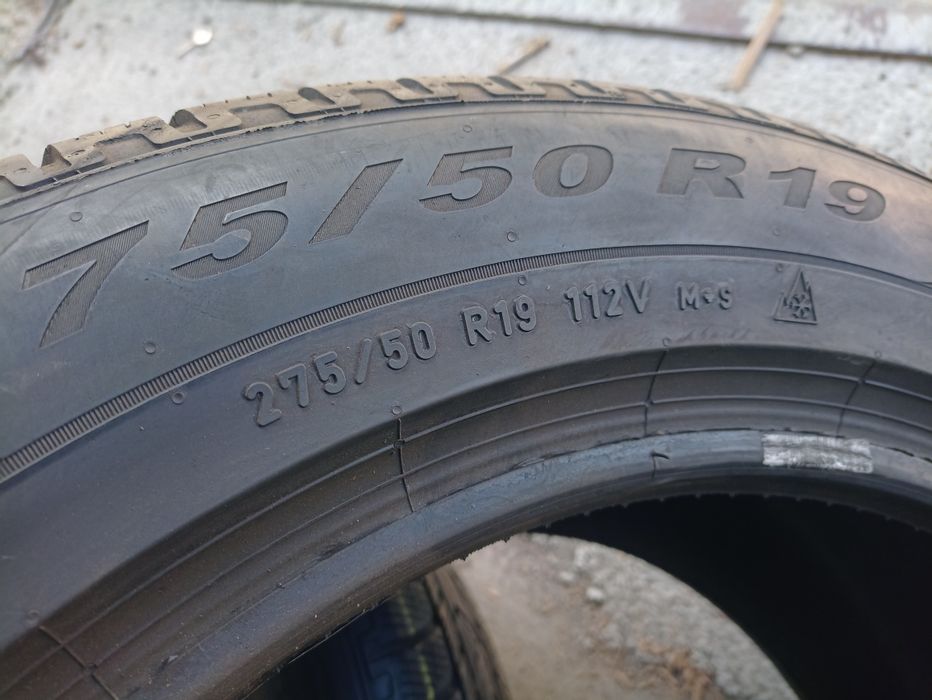 4 anvelope de iarna Pirelli 275/50 R19 2xdot2018 2xdot 2019