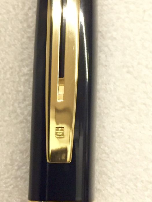 Pix / Roller Waterman Exception Slim Black, aur 23k!