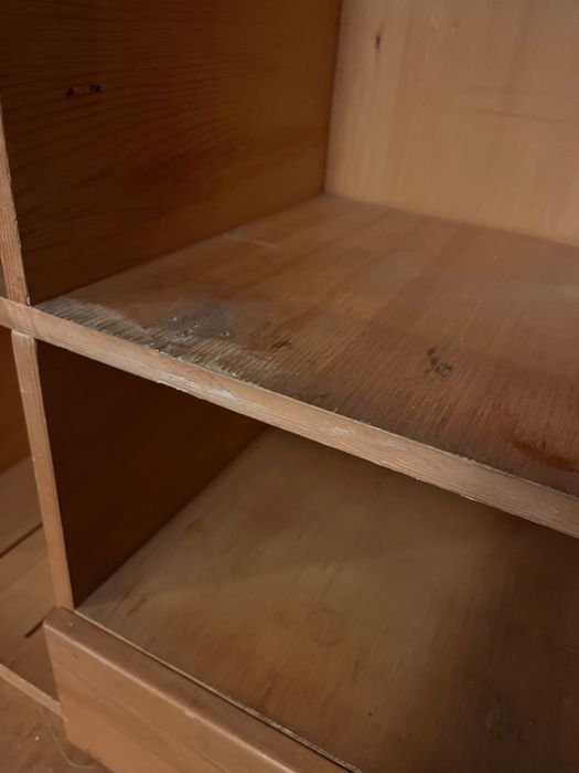 Biblioteca lemn masiv