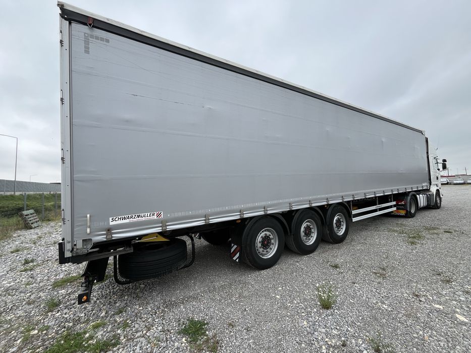 Semiremorca standard Scwarzmuller  prelata cu obloane