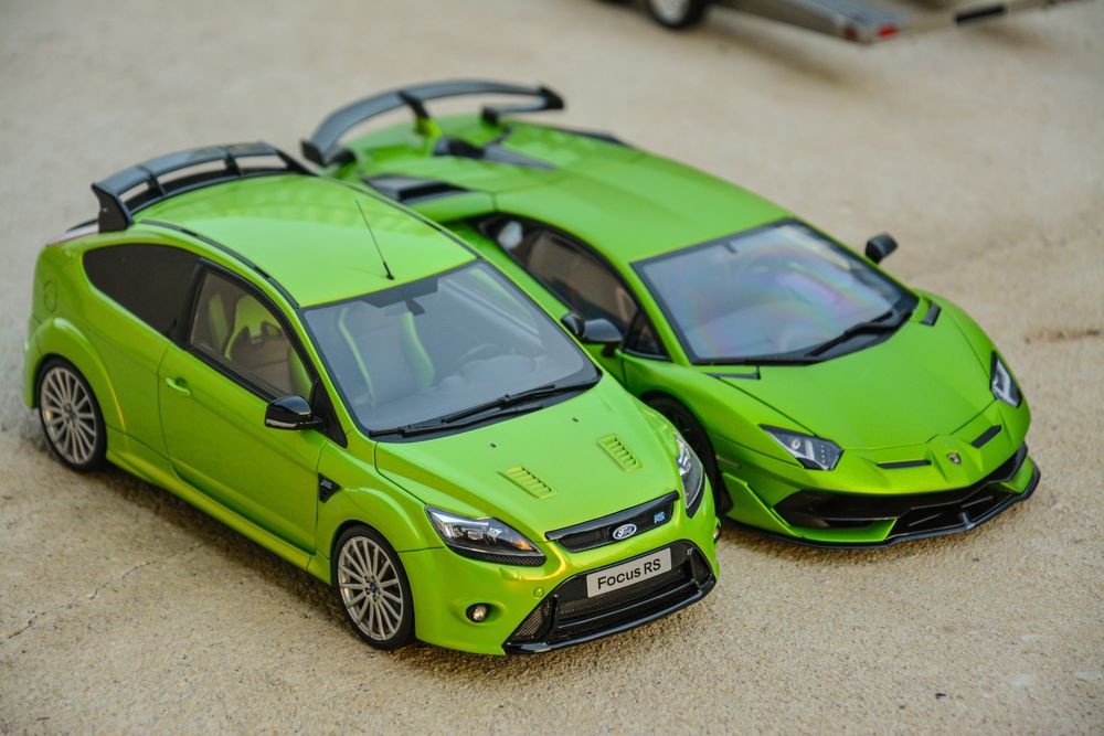 Macheta auto 1 18 Ford Focus RS , Otto , nu autoart , gtspirit , bbr