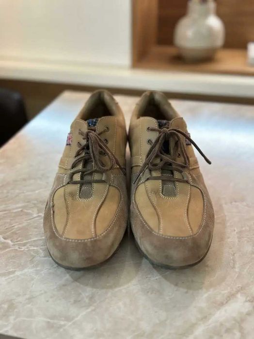 НОВИ Мъжки обувки Australian Footwear — Номер 50 (Стелка 33 см) — Естествен велур