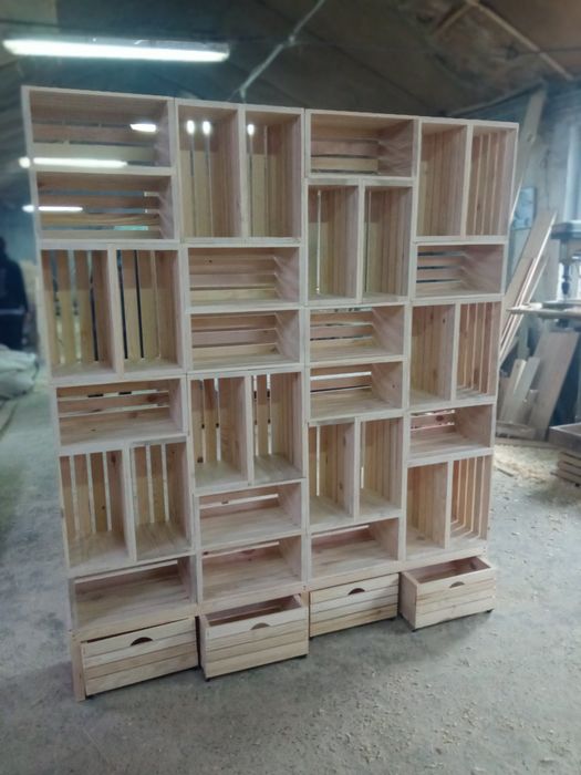 Конструкции от дървени щайги