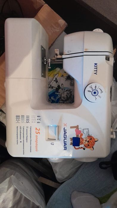 Jaguar Kitty тігін машинасы (25 түрлі тігіс)