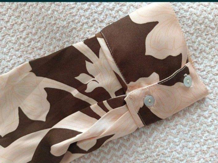 Новое атласное платье Mango