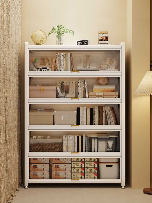 Металл шкаф-стеллаж китоблар ва офис учун, мустаҳкам ва ишончли