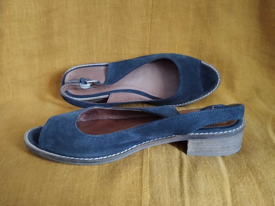 Дамски сандали естествена кожа SEASALT № 41