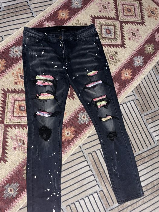 Amiri jeans crystal size 32