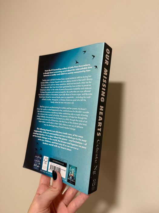 Книга с меки корици на английски език Our missing hearts, Celeste Ng