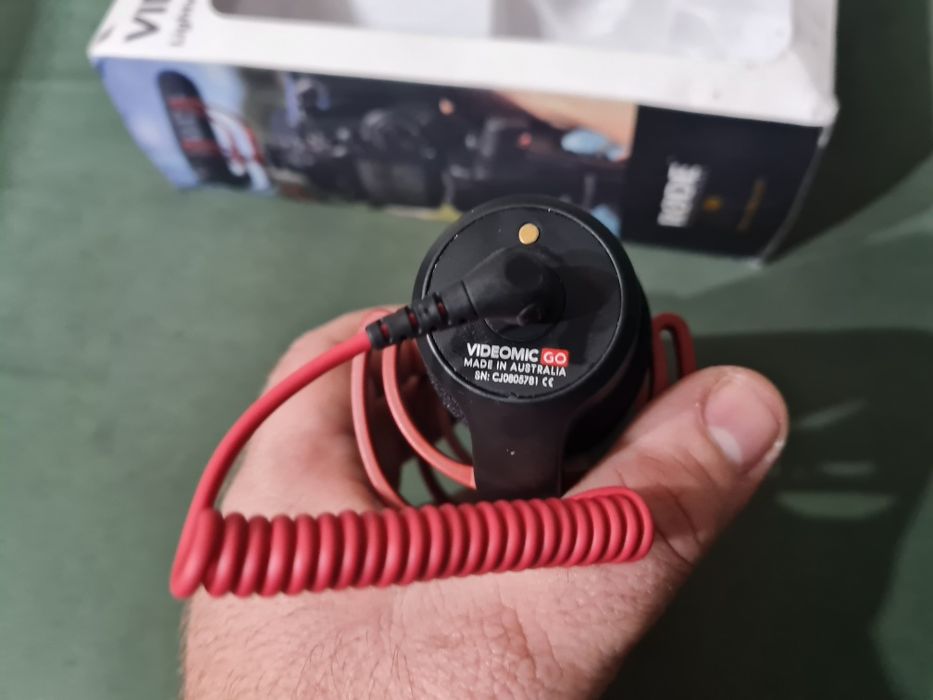 Rode VideoMic Go microfon dslr mirrorless in stare ca nou