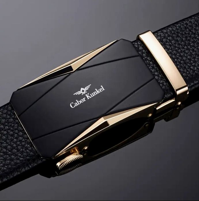 Мъжки елегантни колани с автоматична катарама/Естест. кожа -9%Промоция