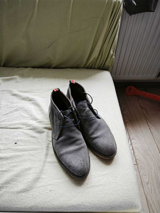 Ghete casual de piele intoarsa