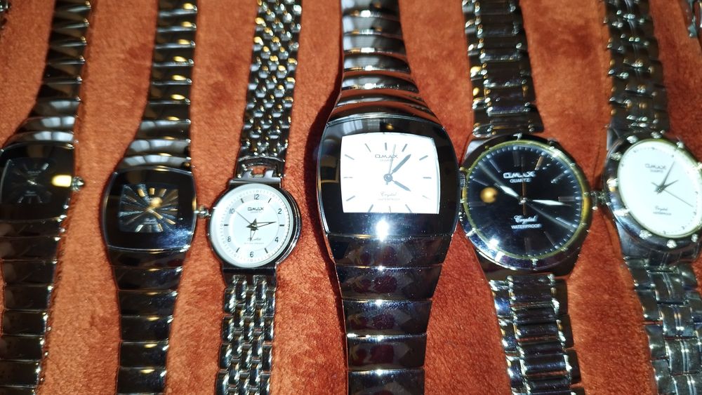 Set pachet Ceasuri barbati, dama unisex Qmax quartz