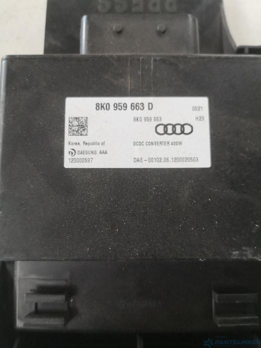 Stabilizator Tensiune Baterie Audi A6/S6 Iv Saloon (4G2, C7, 4Gc) [ 2010 - 2018 ] Oem 8K0959663D