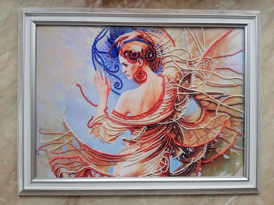 Картина"Дива"из бисера