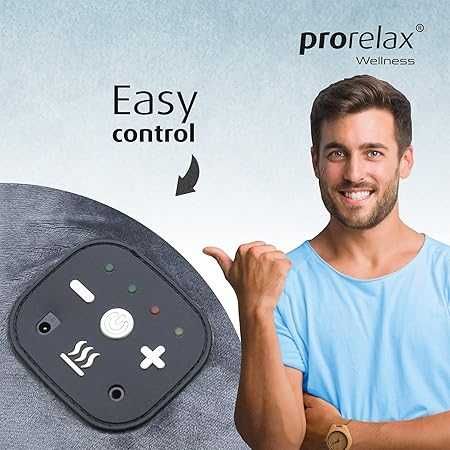 Масажна възглавница за врат Prorelax EMS Trio, батерии, с  2 електрода