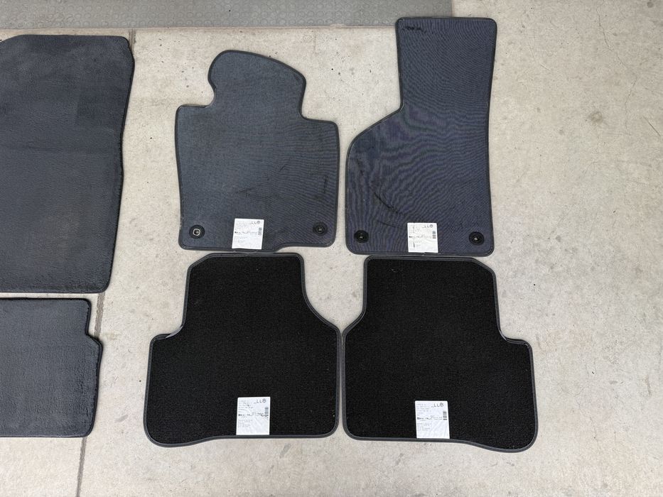 ОРИГИНАЛНИ КОМПЛЕКТИ По 4бр. Мокетени Стелки за * Vw Passat B6/B7/CC* и *Bmw F10/F11 PreFace+Face*