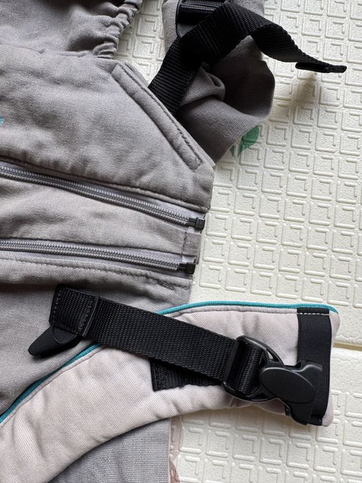 Marsupiu ergonomic Manduca XT – gri, reglabil, până la 20 kg