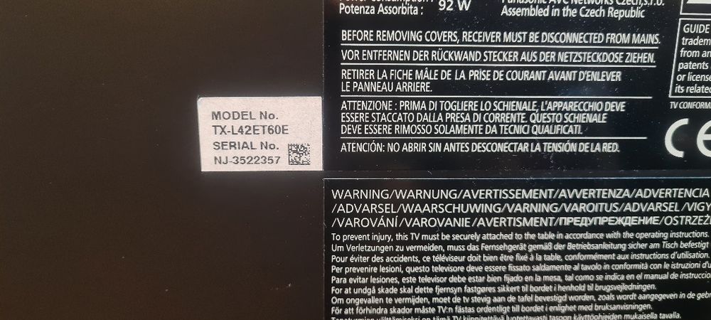 Телевизор Панасоник 3д