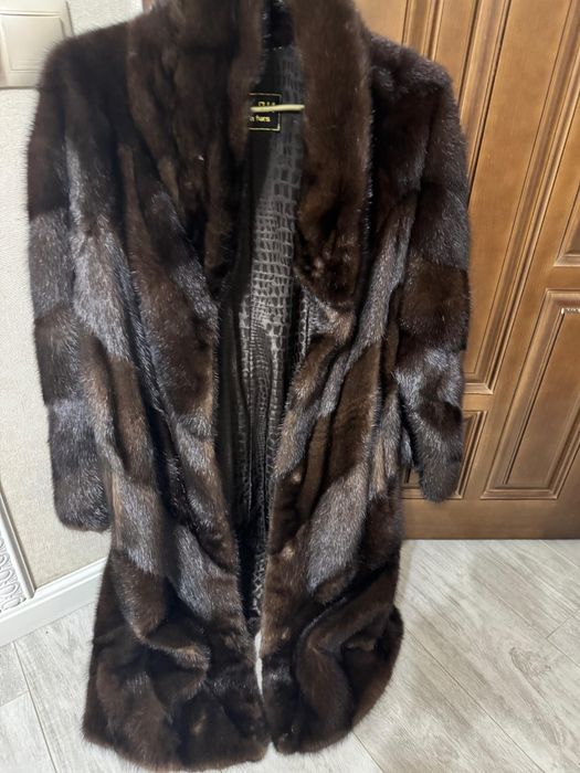 Норковая шуба 52-54