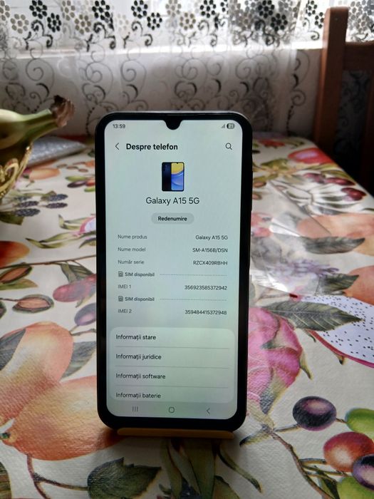 Samsung A15 5g ca nou