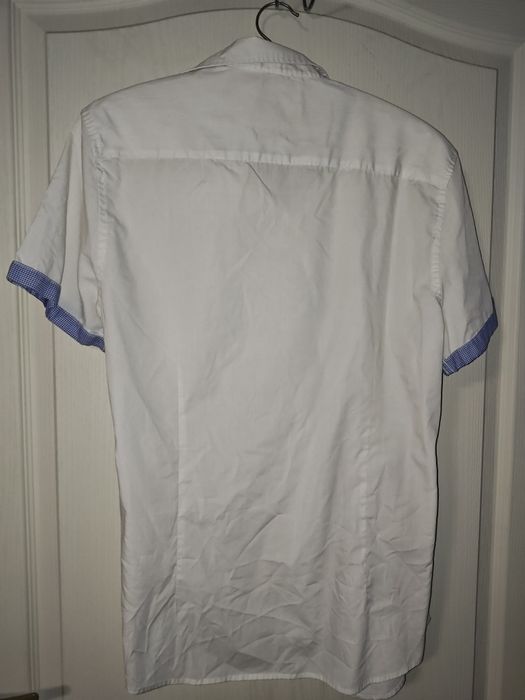 Cămașă bărbați office cu mânecă scurtă