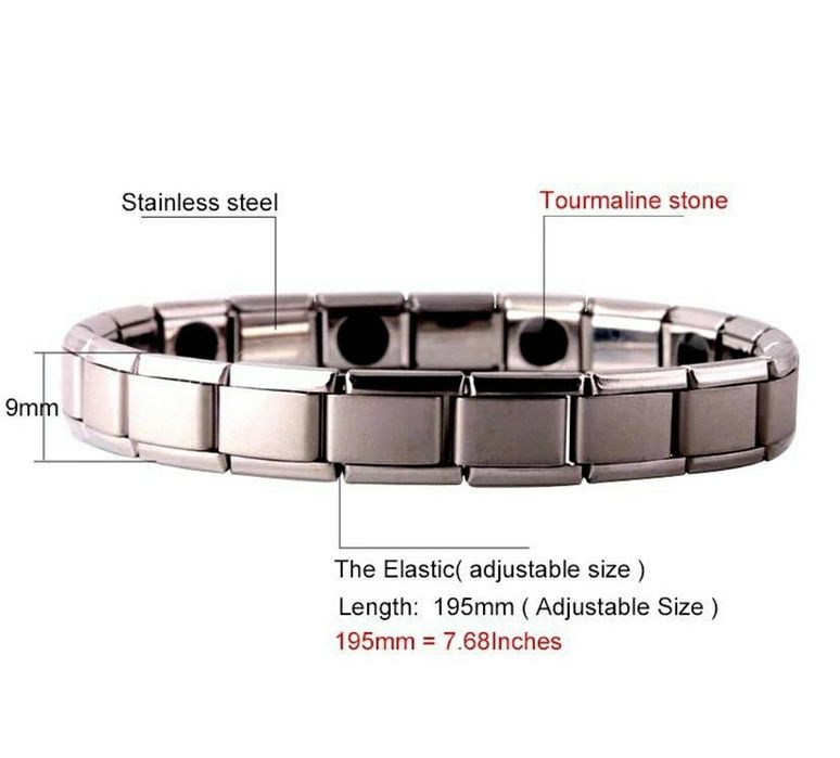 Браслет  турмалин