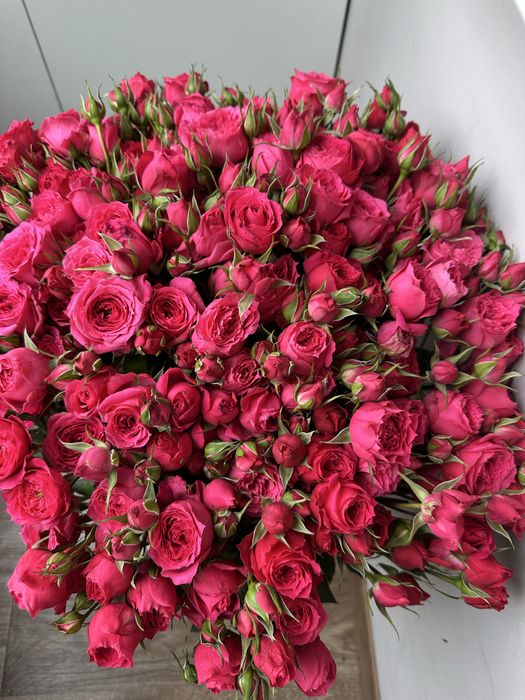 Букет/ Пышные цветы спрей роз